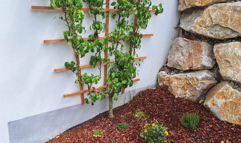 Gartengestaltung mit Lärchenrindenmulch